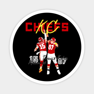 Travis Kelce x Patrick mahomes Magnet